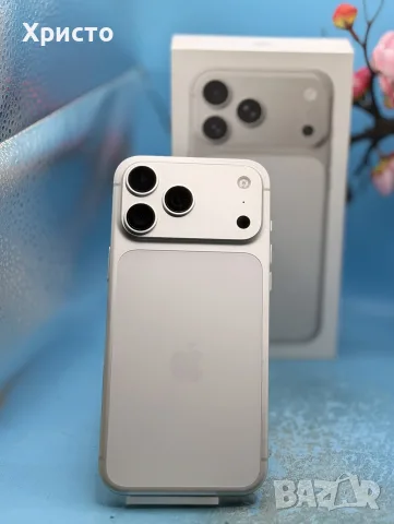 ГАРАНЦИОНЕН!!! Apple iPhone 17 Pro Max, 256GB, 5G, Silver, снимка 4 - Apple iPhone - 55976273