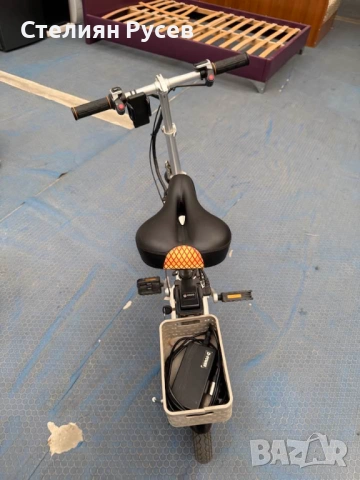 151066     електрическо  колело / велосипед / байк -цена 650 лв или 332,34 евро   - купено е август , снимка 6 - Велосипеди - 52067476