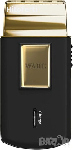Електрическа самобръсначка Wahl Travel Shaver Gold Edition, снимка 2 - Машинки за подстригване - 53758992