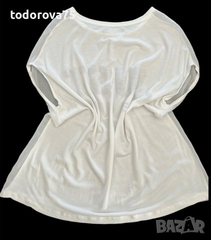Ефирна блузка L/XL, снимка 2 - Тениски - 41406799