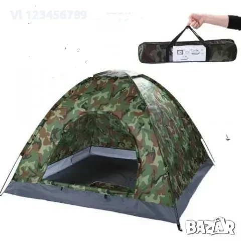 Палатка камуфлаж и соларна система, идеална за къмпинг, излет, почивка на планина или море., снимка 4 - Палатки - 52264786