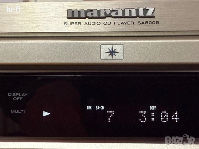 Marantz SA8005 SACD/CD Player + DAC, снимка 9 - Ресийвъри, усилватели, смесителни пултове - 53089330