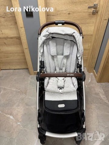 Количка Cybex gazelle s 2023 + летен кош и пазарска кошница 