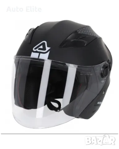 Скутер каска ACERBIS FIRSTWAY 2.0 BLACK 22-06  65920, снимка 1