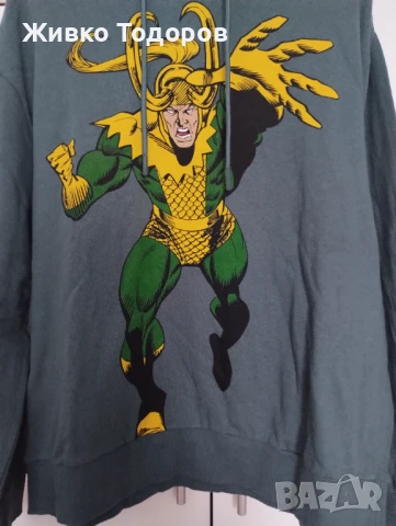 Суитшърт/Худи с качулка Marvel - Loki (НОВ), снимка 3 - Суичъри - 50984032