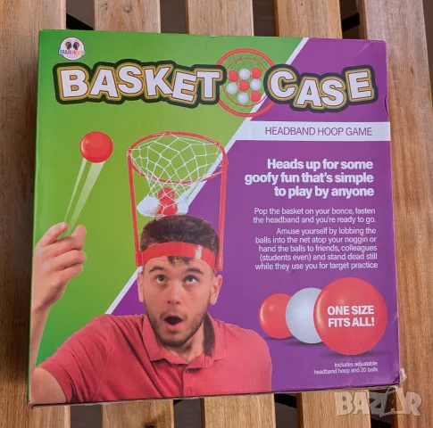 Basket Case Headband Hoop Game – забавна баскетболна игра за глава