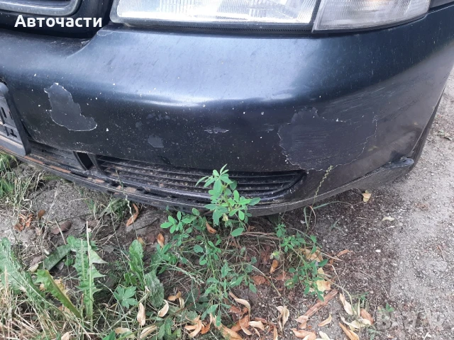 Предна броня Ауди А4 Б5 черна Audi A4 B5 predna bronq, снимка 4 - Части - 51290404