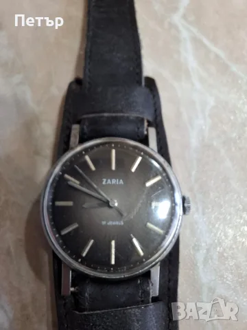 часовник zaria 17jewels, снимка 6 - Мъжки - 56078387