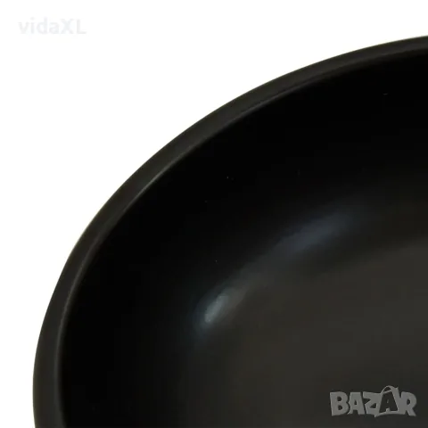 vidaXL Мивка за плот, многоцветна, кръгла, Φ41x14 см, керамика, снимка 5 - Мивки - 56146205