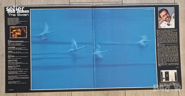 Bob James ‎– The Swan Издание 🇳🇱 HOLLAND 1984г-GATEFOLD Стил:SMOOTH JAZZ Състояние на винила:NEAR , снимка 3 - Грамофонни плочи - 53428034