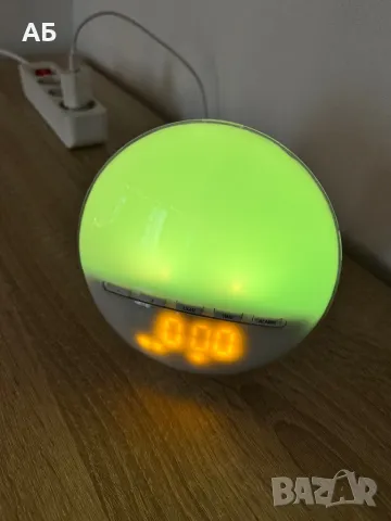 LED лампа, имитираща слънцето/часовник/будилник, снимка 7 - Лед осветление - 48210775