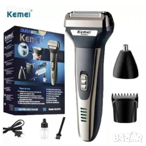 Електрическа самобръсначка и тример Kemei KM-6776