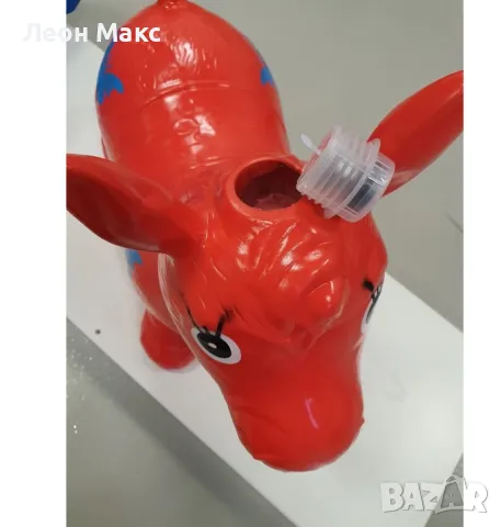 Детско конче надуваемо за скачане, музикално, гумено , снимка 4 - Музикални играчки - 48261321