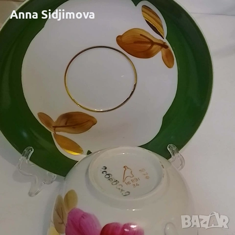 Руски порцелан Дулево двоен сет , снимка 4 - Сервизи - 53753151