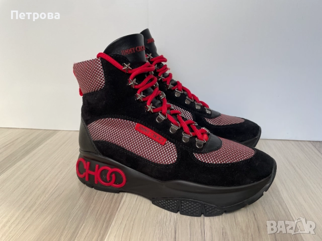 Боти Jimmy Choo ''Inca'' 37.5 Оригинал, снимка 3 - Дамски боти - 51766542