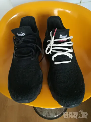 Мъжки маратонки MOISKI BR-01 Черен, снимка 2 - Маратонки - 50276921