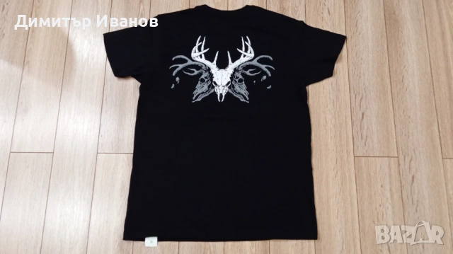 ЧИСТО НОВА! Тениска Korpiklaani - Skull, размер M, снимка 3 - Тениски - 53445098
