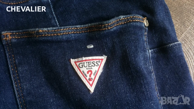 GUESS Skinny MID Curve X Stretch Womens Jeans Размер 26 дамски еластични дънки 3-67, снимка 6 - Дънки - 50449162