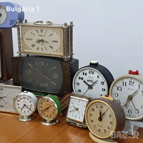 Руски/Немски/Китайски/Японски/Румънски будилници часовници , снимка 6 - Антикварни и старинни предмети - 49761232