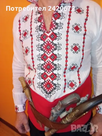 мъжка  риза  носия