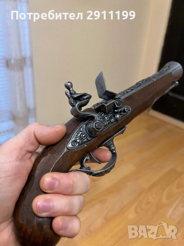 Реплика на кремъклия, снимка 4 - Антикварни и старинни предмети - 53815037