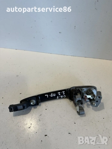 Предна лява външна дръжка на врата черна 16 LHD за Mazda CX-7 (2011), снимка 2 - Части - 53655186