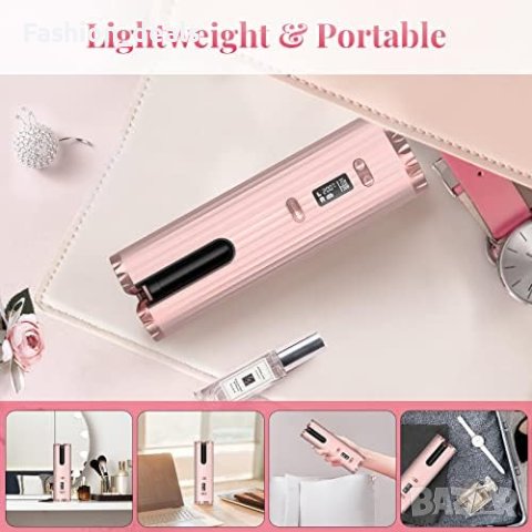 Нова Безжична автоматична маша за коса Къдрене оформяне на прическа, снимка 6 - Маши за коса - 41431761