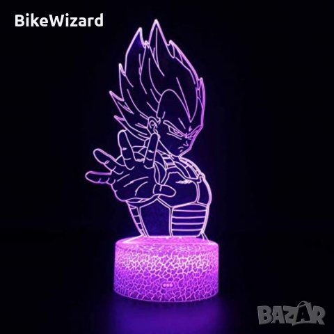 3D лампи Win-Y LED настолна лампа за маса 7 цвята НОВА