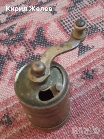 Стара бронзова мелничка 53654, снимка 5 - Антикварни и старинни предмети - 53422642