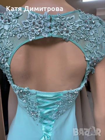 Официална рокля с ефектен гръб, снимка 5 - Рокли - 50453694