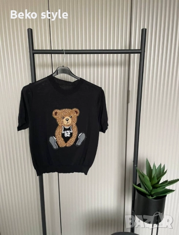 Сладка блузка с мече, снимка 2 - Блузи с дълъг ръкав и пуловери - 52536707