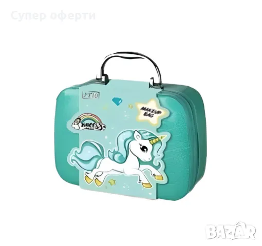 Комплект детски гримове в козметичен куфар, снимка 3 - Козметика за деца - 49959775