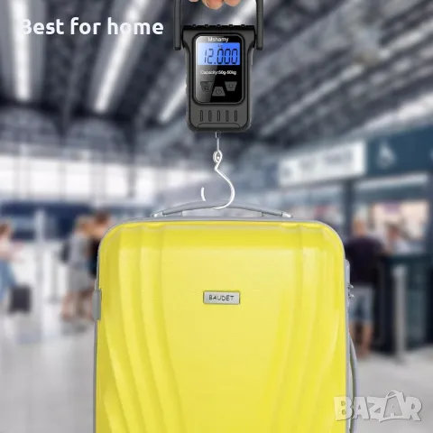 Висяща везна за багаж , риболов и др. с LCD дисплей  Mshamy, снимка 7 - Друга електроника - 50190834