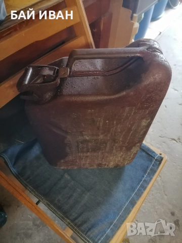 МЕТАЛНА 10 Л ТУБА ЗА ГОРИВО , снимка 2 - Аксесоари и консумативи - 52885437