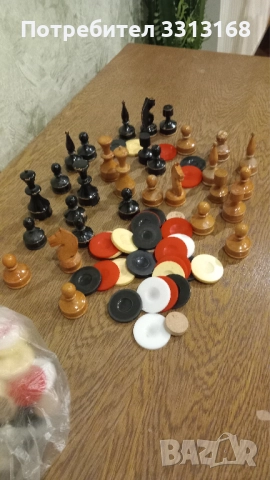 Дървени резервни фигури за шах и табла , снимка 2 - Шах и табла - 52162049