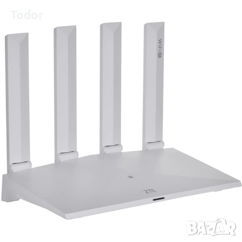 Безжичен двубандов гигабитов рутер ZTE Router T3000 WiFi 6 AX3000