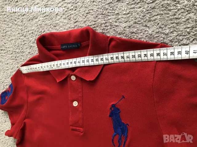 Дамска тениска Ralph Lauren, снимка 4 - Тениски - 56259485