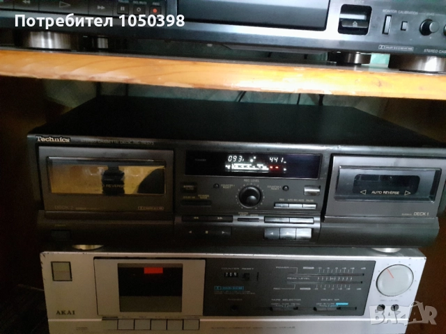 Идеален дек Technics SR-TR 373- Японски двукасетъчен автореверс, снимка 3 - Декове - 52688968