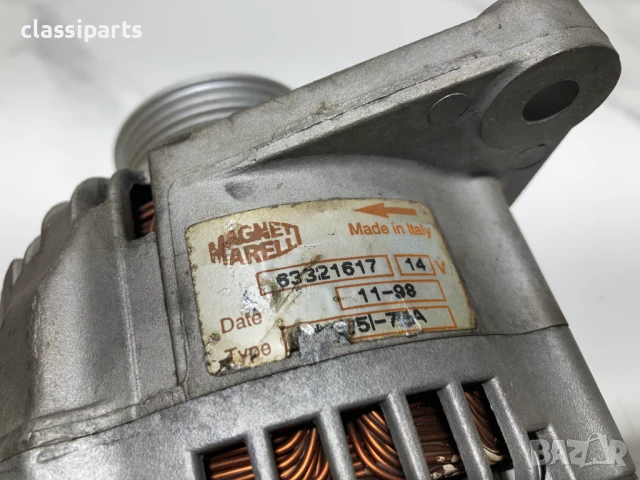 Алтернатор / Динамо за FIAT Ducato 230 / Фиат Дукато 230 двигател 1.9 TD, снимка 5 - Части - 50548163