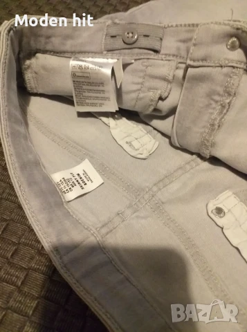 Нови H&M Skinny Fit за момиче - светло сиви дънки размер 152 см./11-12 г., снимка 3 - Детски панталони и дънки - 50753213