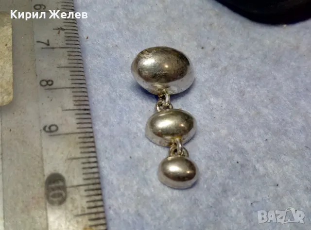 ФЕШЪН АРТ ПОСРЕБРЕН МЕДАЛЬОН от БЛАГОРОДНА НЕРЪЖДАЕМА СТОМАНА 40523