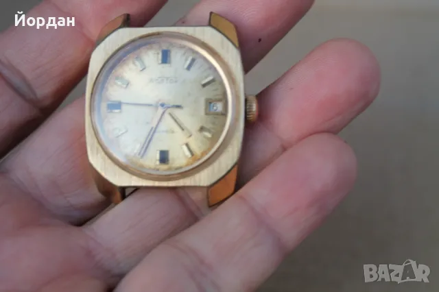 СССР ръчен позлатен часовник ''Восток'' /18 камъка/, снимка 11 - Мъжки - 47812690