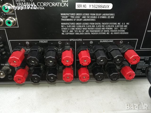YAMAHA RECEIVER ЗА РЕМОНТ 1902221913, снимка 8 - Ресийвъри, усилватели, смесителни пултове - 35847527
