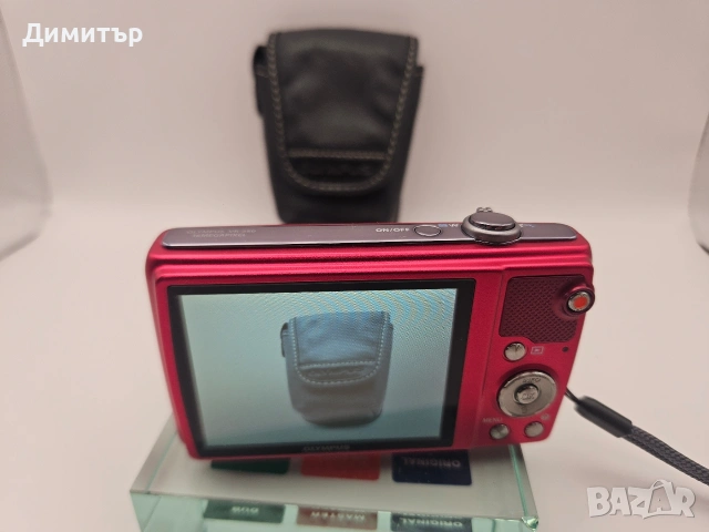 Дигитален Фотоапарат Olympus VR 350 16mp digital camera red , снимка 9 - Фотоапарати - 53702436