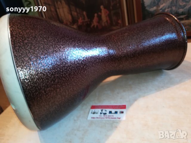 МЕТАЛИКОВА ТАРАМБУКА-ПЕРЛЕН ЦВЯТ 41Х26СМ-ОБЯВА 0902221759, снимка 2 - Ударни инструменти - 35732353