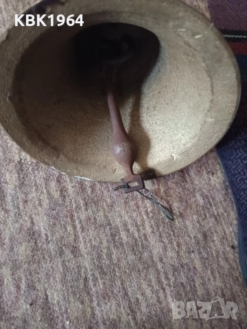 голяма бронзова камбана, снимка 4 - Антикварни и старинни предмети - 51650937