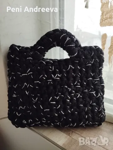 Малки плетени чанти , снимка 4 - Чанти - 49353049