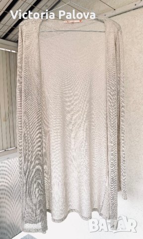 Красива златисто- сребриста жилетка LUCY NAS A SECRET Белгия, снимка 11 - Жилетки - 44230758