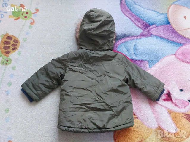 ново зимно яке 9-12м, снимка 3 - Бебешки якета и елеци - 52792182