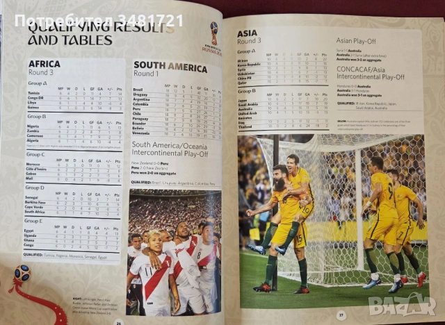 2018 FIFA World Cup Russia. The Official Book, снимка 4 - Енциклопедии, справочници - 53748858